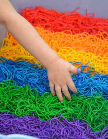 Bandeja de Pasta de Colores